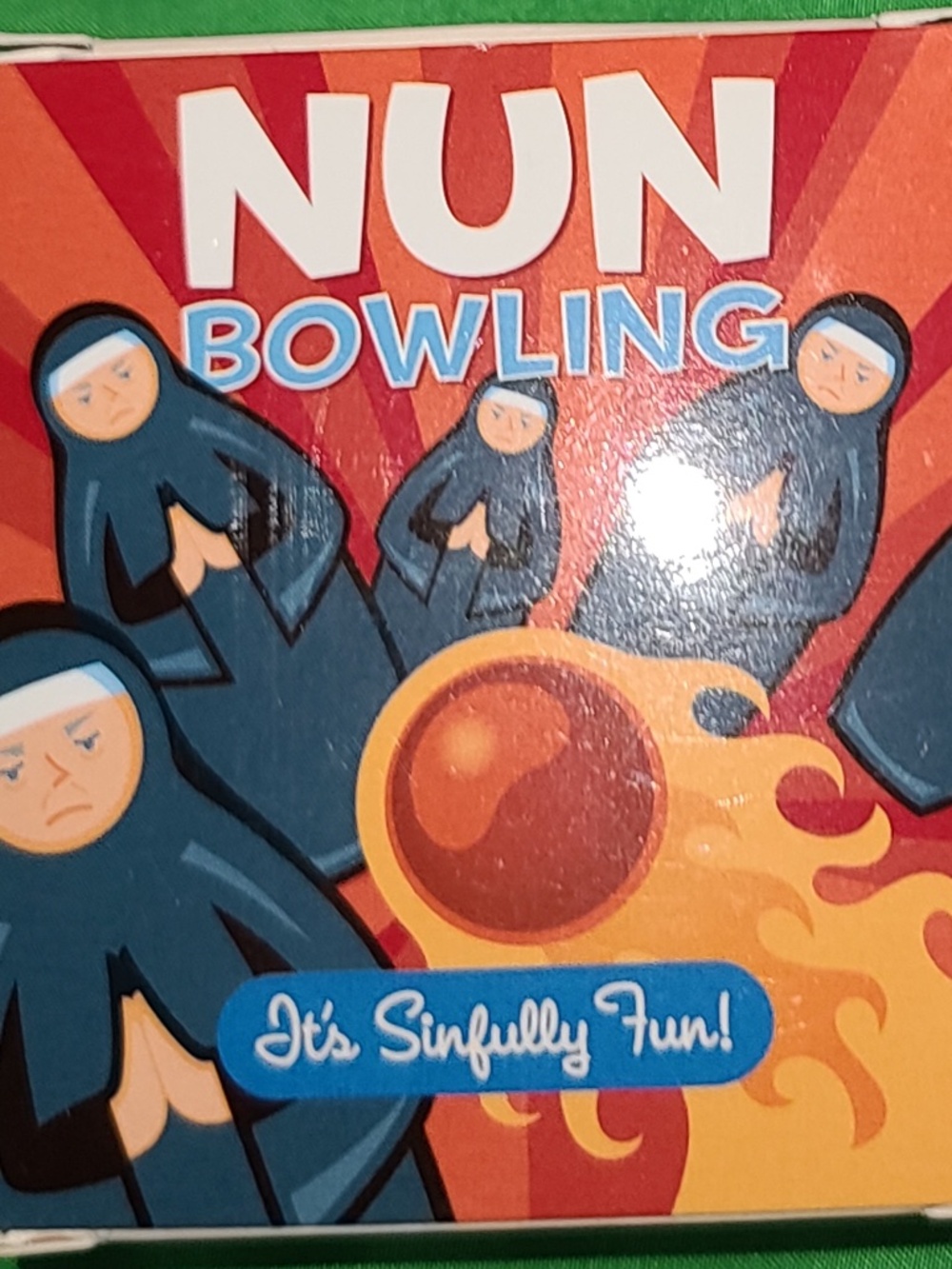 Nun Bowling Mega Mini Kits Nuns Hellfire Ball Table Game